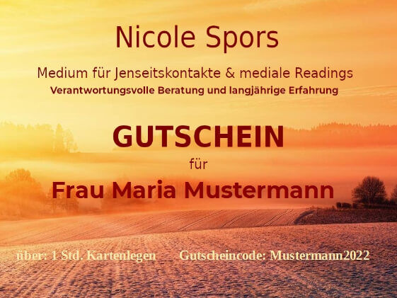 Gutschein Gutschein
