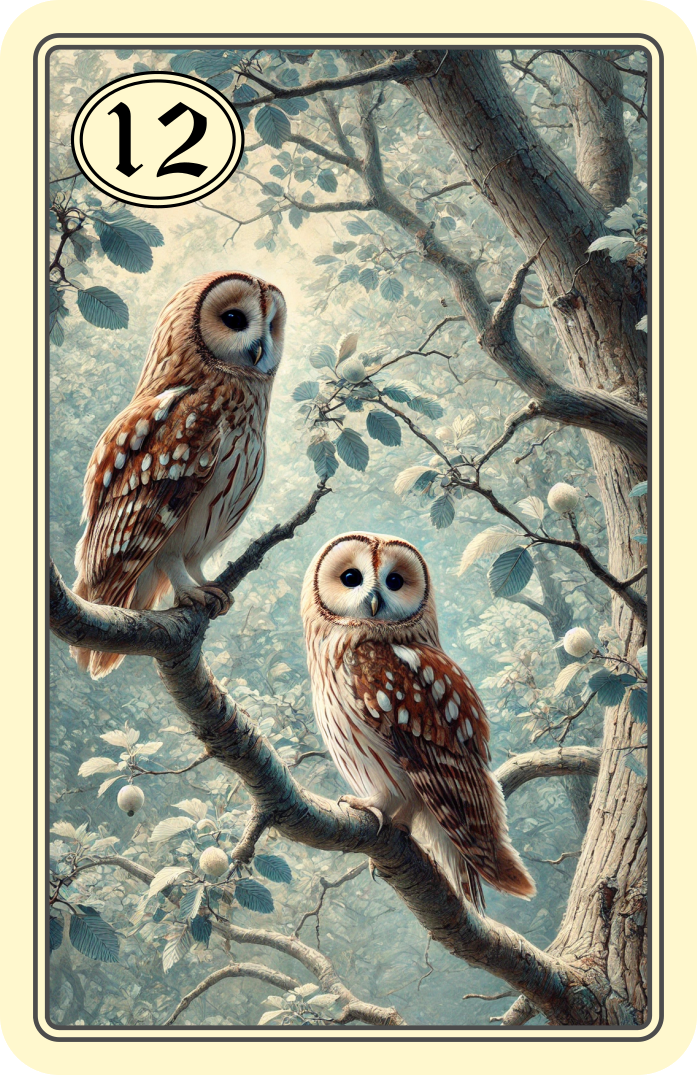 Lenormand die Vögel